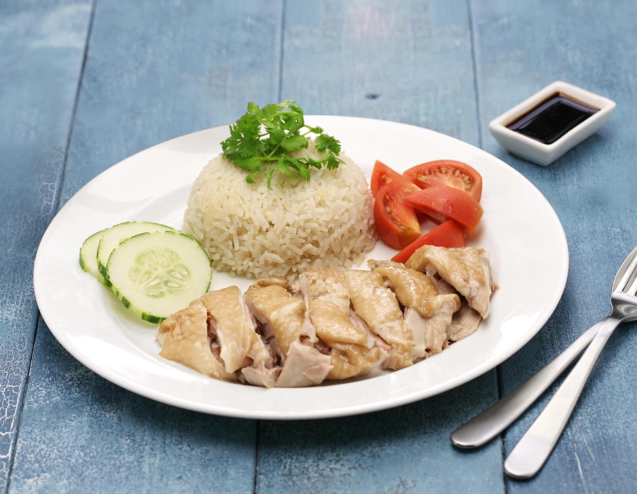 Hainanese Chicken Rice